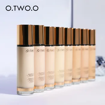 

O.TWO.O genuine counter clear and moisturizing oil control gold foundation liquid 8 colors optional