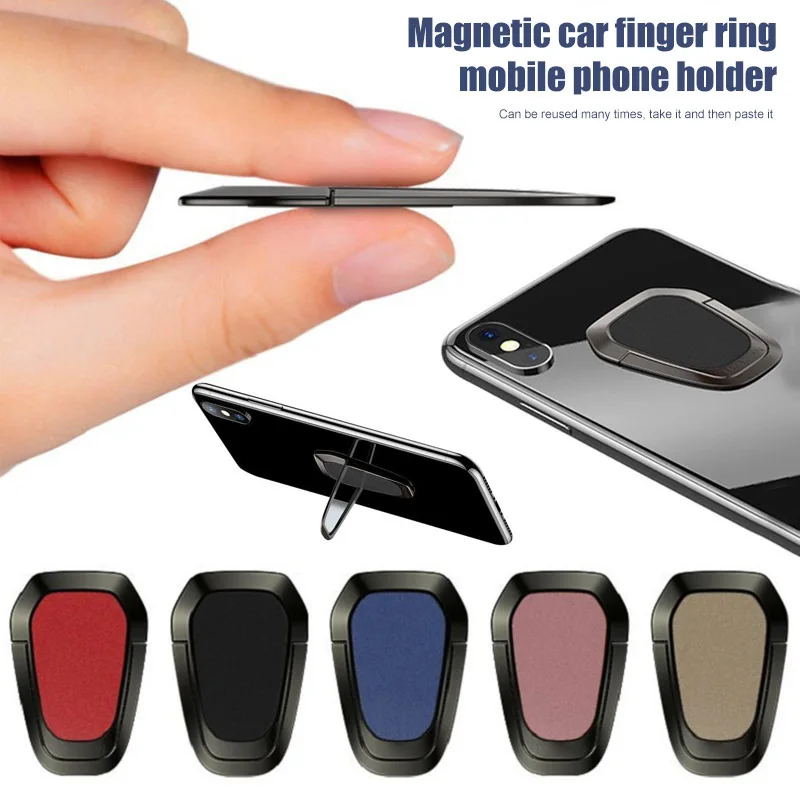 Магнитный держатель телефона в автомобиль кольцо держатель ультра-тонкий кольцо стенд 360 градусов вращающийся стенд Поддержка для смартфонов Аксессуары для планшетов