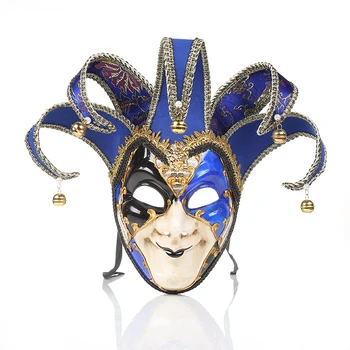 

Archaize Halloween Mask Venice Mask Party Supplies Masquerade Mask Christmas Halloween Venetian Costumes Carnival Anonymous Mask