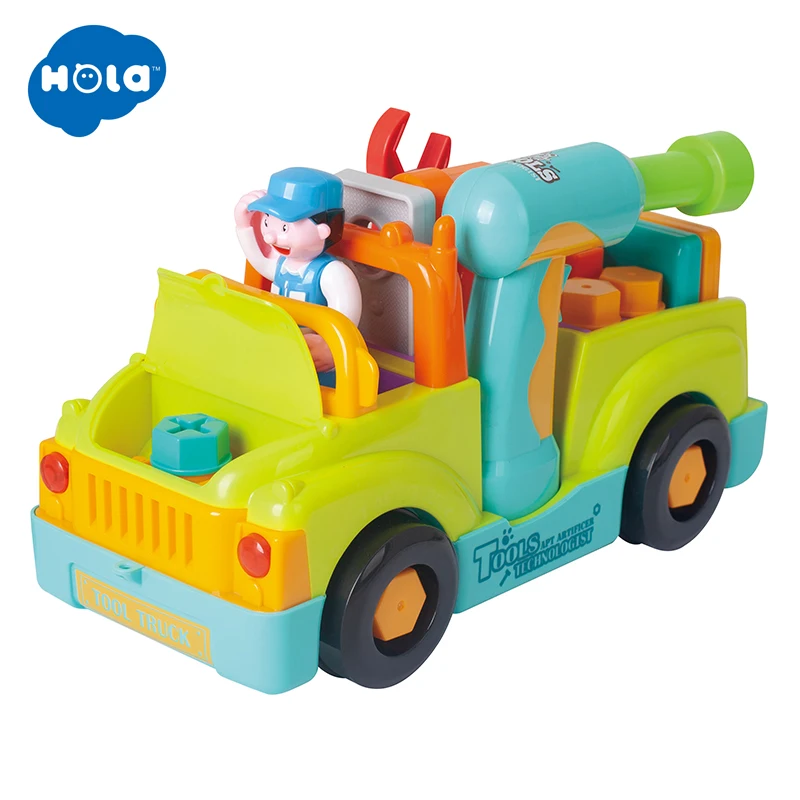 HOLA TOYS 6109 строительная техника автомобиль самосвал-автомобиль самосвал Модель для детей Подарки