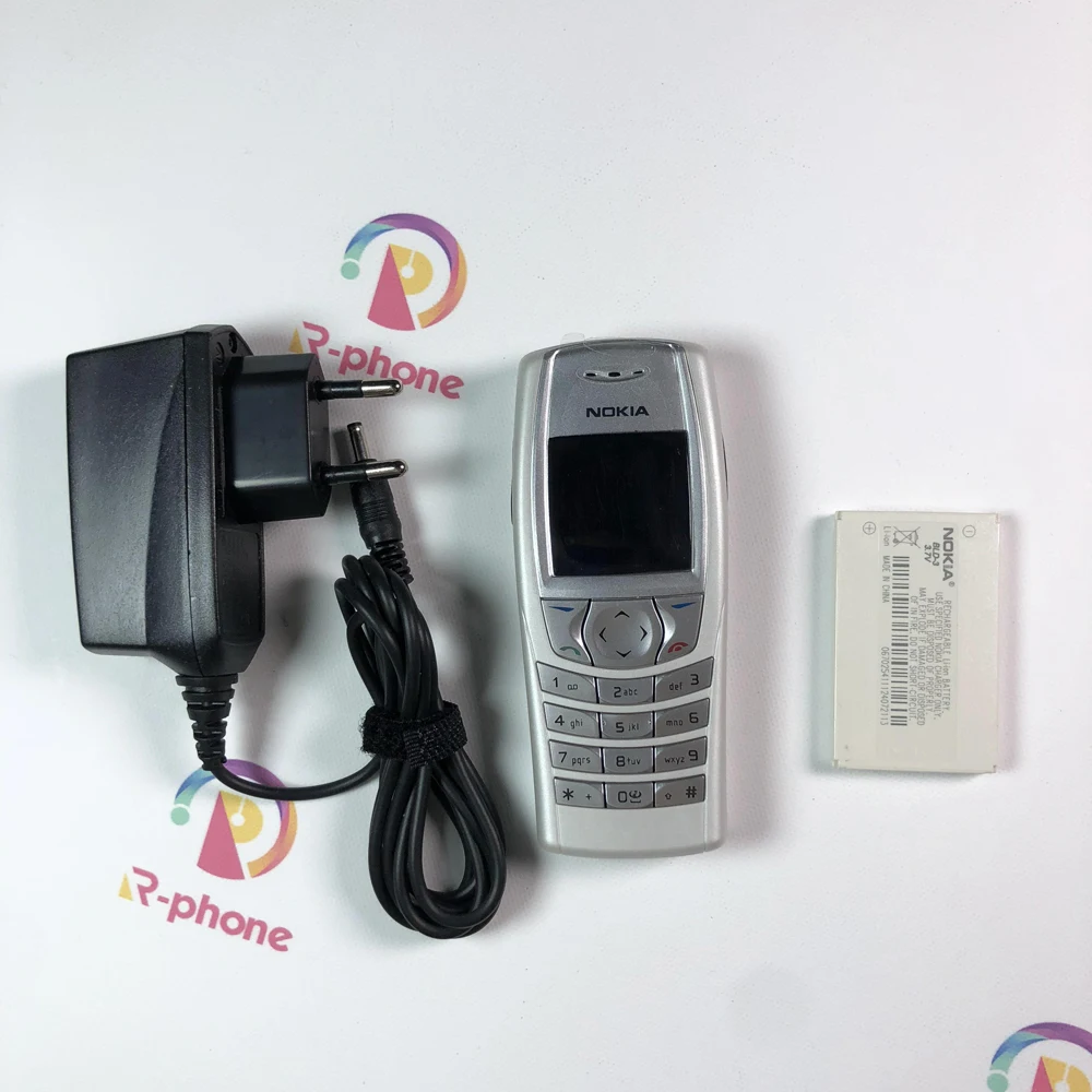 Оригинальный мобильный телефон Nokia 6610 2G GSM Восстановленный дешевый и Арабская