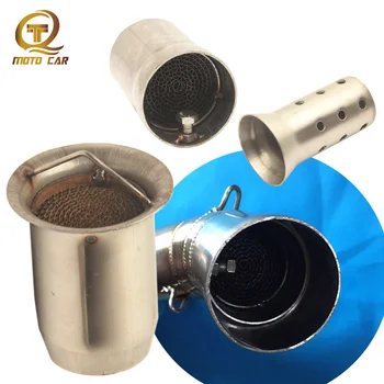 

Motorcycle Exhaust Catalyst DB Killer 48mm 51/61MM escape Silencer Noise Sound Eliminator for Akrapovic Yoshimura Sc Project KTM