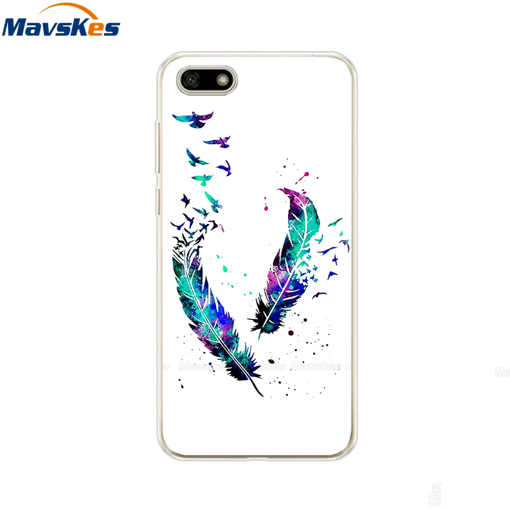 8 Для huawei Y5 чехол для huawei Y5 Lite /Y5 Prime Чехол Мягкий силиконовый чехол милый ТПУ Fundas Coque для Y 5 - Цвет: 8