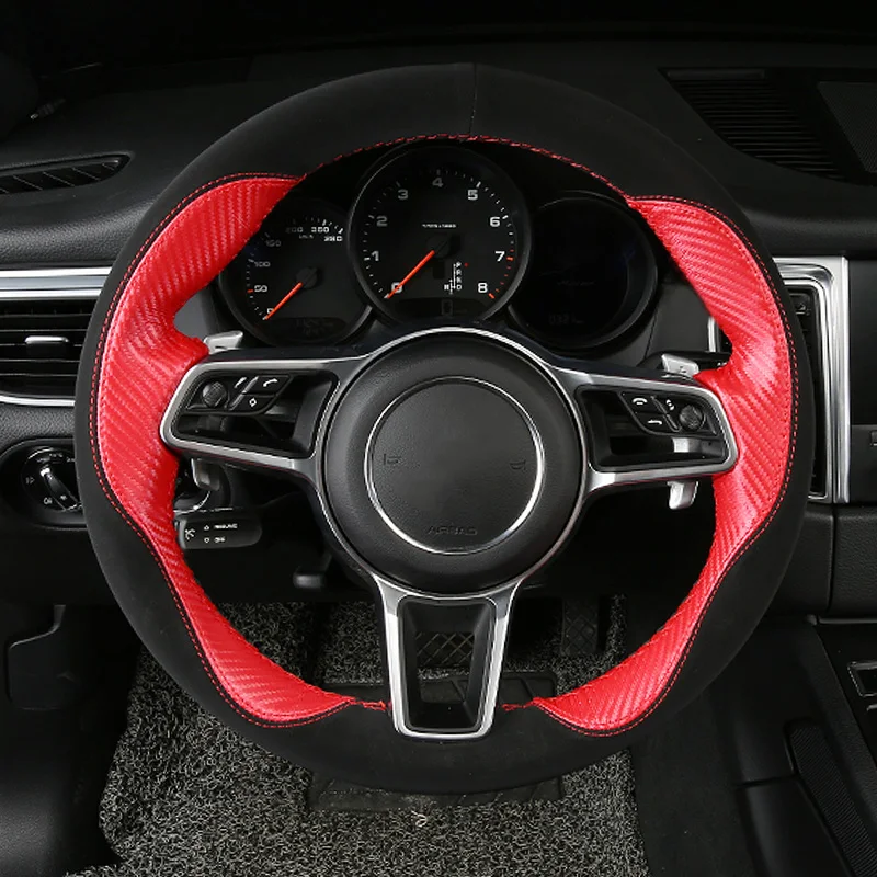 Чехол из натуральной кожи для Porsche Macan 2014 2015 2016 2017 2018 подходит Cayenne Ручное