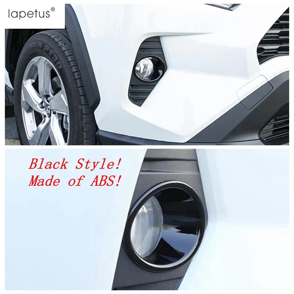 Lapetus для TOYOTA RAV4 Previa RAV 4 XA50 2019 2020 2021 передние Противотуманные фары лампы Ring Frame Cover N/A