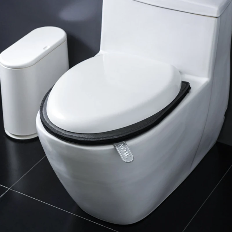 Ванная комната туалет сидение для унитаза моющийся Мягкий теплый коврик покрытие подушечка высокое качество