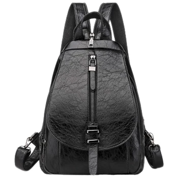 

ASDS-Women's Small Backpack Backpack Travel Back Bag Chest Shoulder Bag Diagonal Backpack Casual School Bag