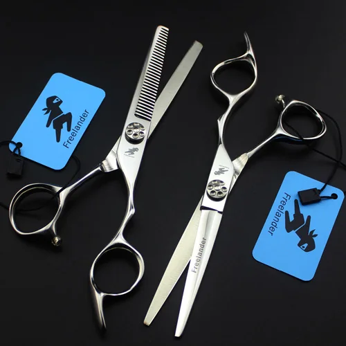 set " Профессиональные Парикмахерские ножницы coiffure парикмахерские салонные филировочные ножницы для волос филировочные ножницы парикмахерский набор - Цвет: set