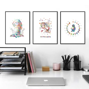 

Pregnancy Womb Watercolor Gynecology Wall Art Canvas Painting Anatomy Posters and Prints Midwife Baby Gift Doctor Office Decor