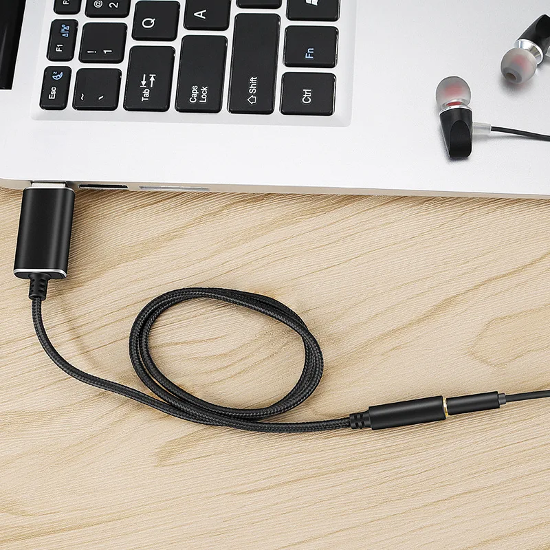 2 in 1 USB 3.5mm   ī ÷, PC Ʈ PS5 PS4  ũ Ŀ ܺ  ī, 3 5   