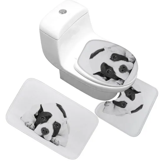 CAMMITEVER Набор ковриков для ванной 3 шт Ванна Нескользящая наклейка рыбья шкала коврик для ванной комнаты украшение для ковриков в прихожей