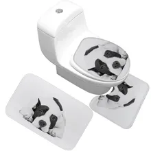 CAMMITEVER Набор ковриков для ванной 3 шт Ванна Нескользящая наклейка рыбья шкала коврик для ванной комнаты украшение для ковриков в прихожей