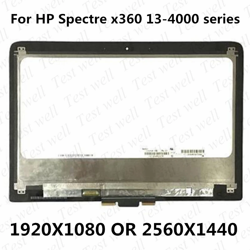 

13.3'' LCD Assembly Touch Screen Digitizer Laptop For HP Spectre x360 13-4000 series 13-4xxxx 13-4115 1920*1080 OR 2560*1440