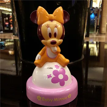 

Disney Bowknot Baby Minnie Stereoscopic Night Light Creative Bedroom Desktop Decoration Kids Birthday Gift Toy M4759