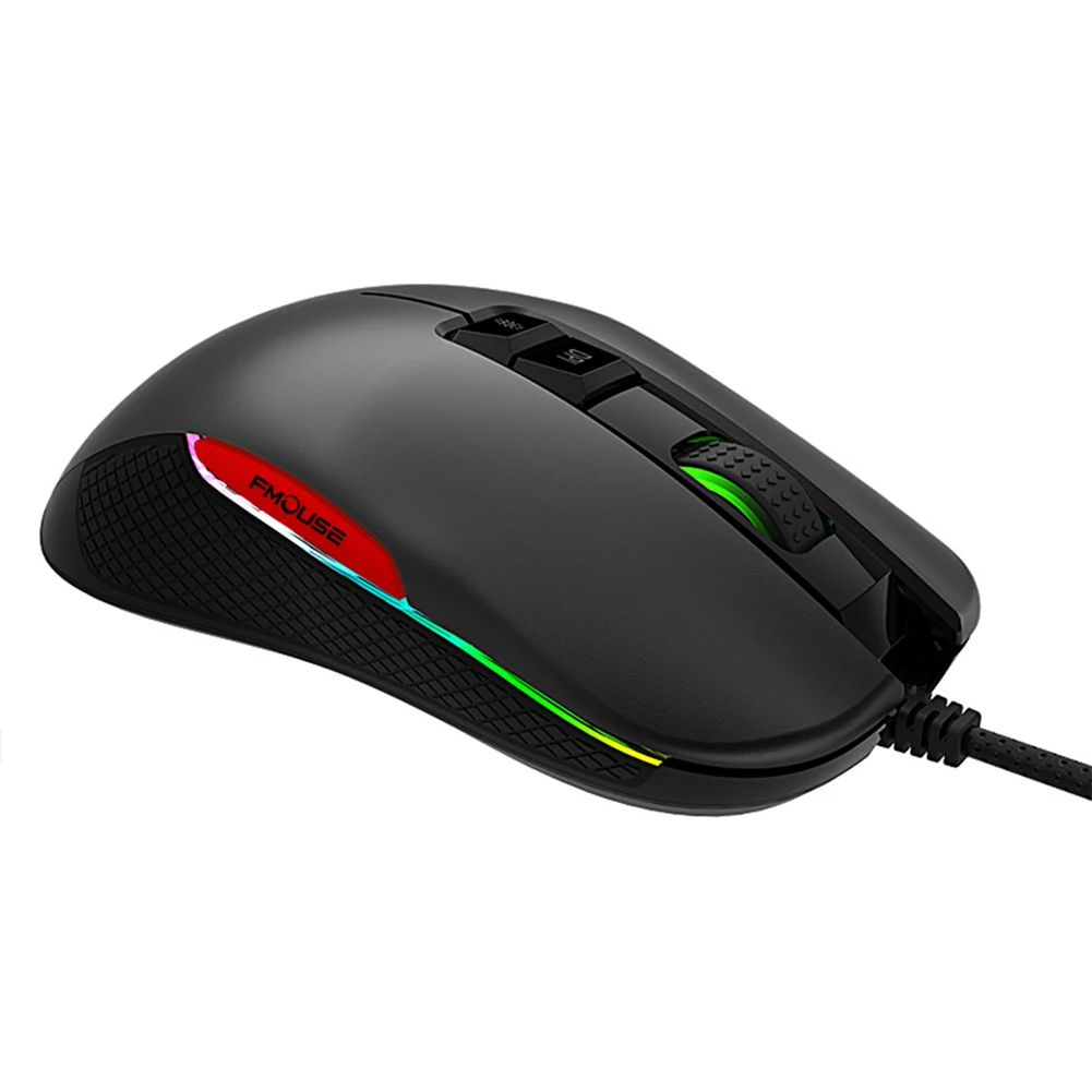 1600 dpi 7 клавиш программируемый ПК ноутбук USB проводной оптический, эргономический игровой мышь