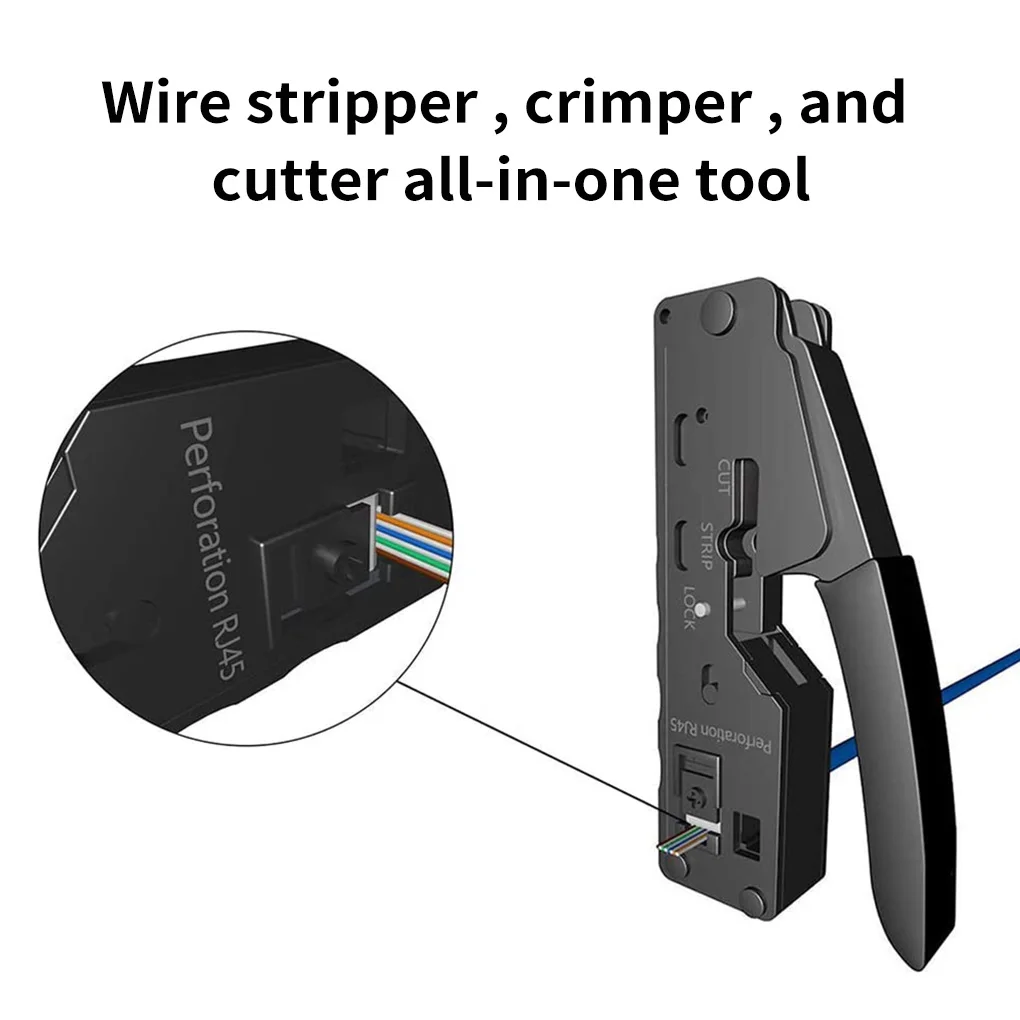 Crimping tool hand network tool kit for cat6 cat5 cat5e rj45 rj11 connector 8P 6P lan Cable Wires pliers Clip Multi Function