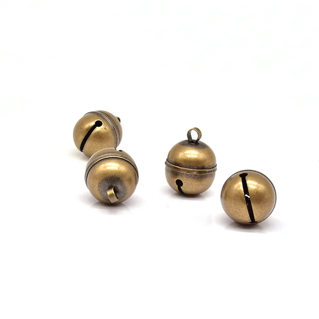 Cat Dog Collar Bells Brass Bells For Collar Dog Charm Bells Pet Pendant with Key Rings For Collars Necklace Pet Accessories 6