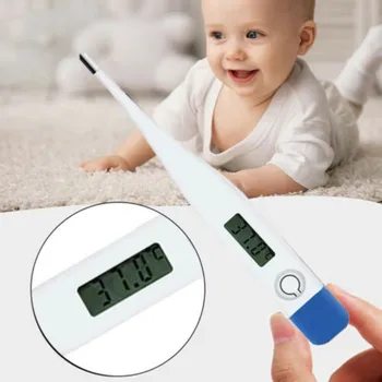 

High Quality Digital LCD Thermometer Oral Heating Fever Temperature Baby Adult (Fahrenheit / Celsius Switchable)