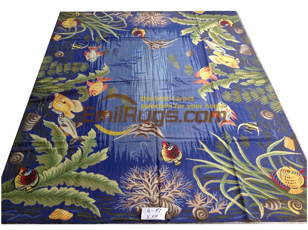 Aubussen/ковер с иглой в восточном стиле, новинка, качественный, с ручной вышивкой, Aubusson, Восточный китайский ковер