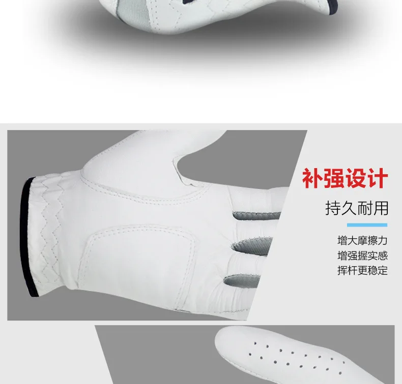 Genuine Product Dominant Men Golf Gloves Men's Indonesia Small Sheepskin All Sheepskin Left Hand Special Offer New Style