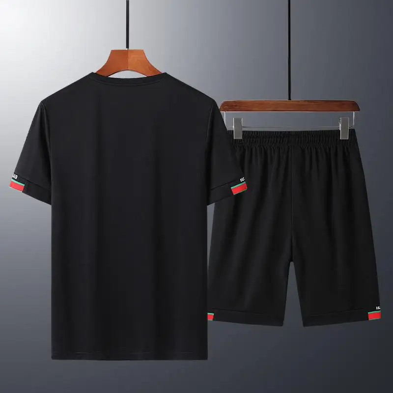 5XL Fashion Shorts Set Men 2020 Summer 2pc Tracksuit Short SweatShirt + Shorts Sets Beach Mens Casual Tee Shirts Set Sportswe 5XL Fashion Shorts Set Men 2020 Summer 2pc Tracksuit Short SweatShirt + Shorts Sets Beach Mens Casual Tee Shirts Set Sportswe
