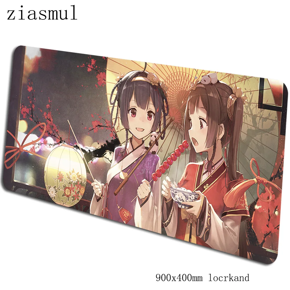 Azur Лэйн коврик для мыши 90x40 см Коврик для мыши красочный игровой коврик для мыши геймерский домашний Рождественский подарок коврик для мыши s Клавиатура ПК коврик - Цвет: pattern 8
