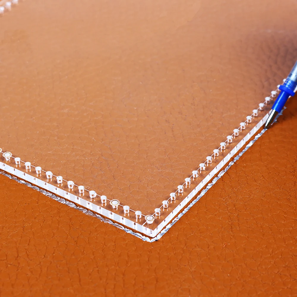 Lychee Life бумажный кран швейный Узор Акриловый кожаный шаблон DIY ручной работы кожевенное ремесло поставки
