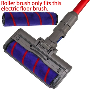 

Fluffy Electric Floor Brush For Dyson V7 V8 V10 V11 Vacuum Cleaner Tools Parts Sweeper Robot Cleaning Vacuuming Tools Accessory