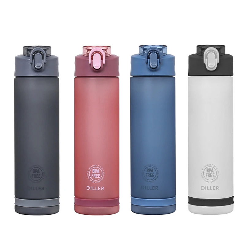 

Sport Water Bottle With Straw, BPA Free Leak Proof Tritan Lightweight Bottles for Outdoors,Camping,Office,Cycling,Fitness,Yoga