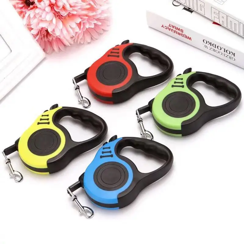 

Fashionable Stylish Cute Retractable Pet Walking Leash/Colorful Automatic Extendable Traction Rope for Dogs/Cats/Rabbits