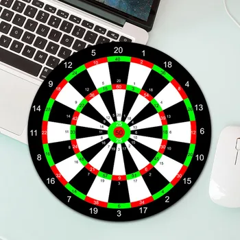 

Dartboard Mause Mice Mat Gamer Speed Mice Small Rubber Mousepad Gaming Computer Round Mouse Pad