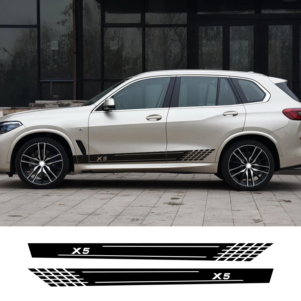 Наклейки на дверь автомобиля X5 F15 G05 E53 E70 Competition xDrive40i 50i 3.0i 4.4i 4.8is 4.6is ПВХ аксессуары