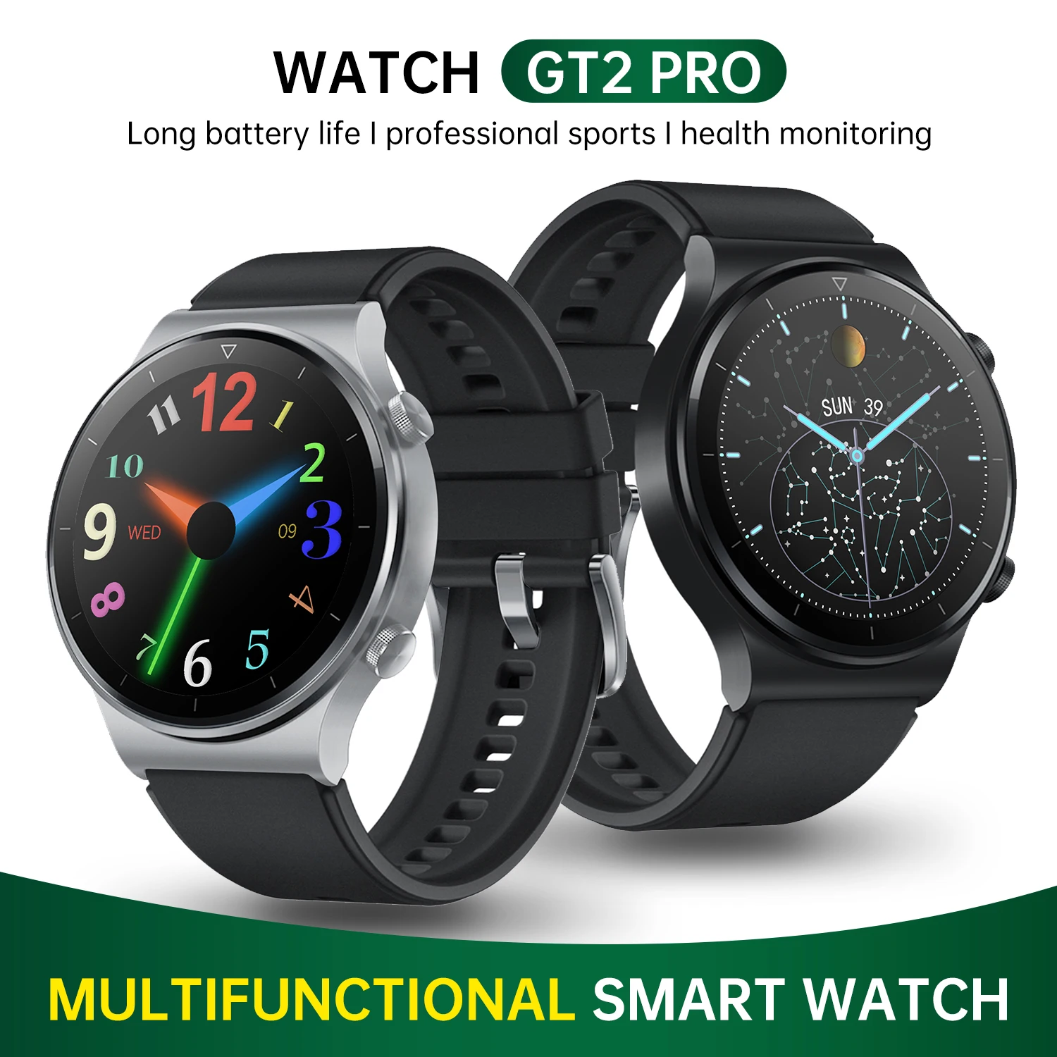 Умные часы OriginalGT2 Pro мужской фитнес-трекер для Xiaomi спортивные с пульсометром