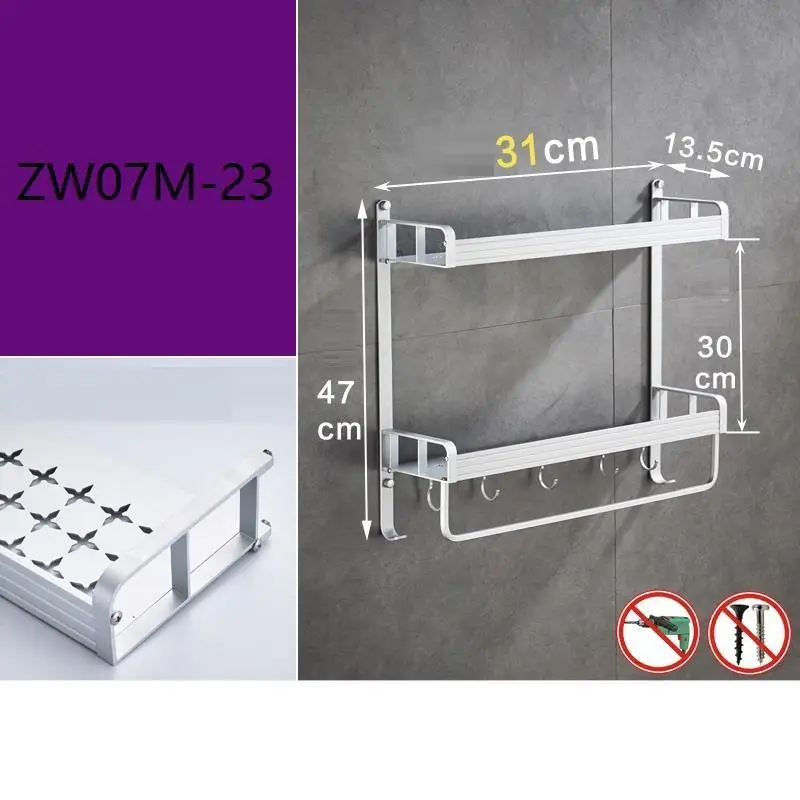 MODEL T Держатель Estante Ducha Mobile Accessori Bagno Lazienka настенные аксессуары душевая полка Salle De Bain полки для ванной комнаты Органайзер - Цвет: MODEL T