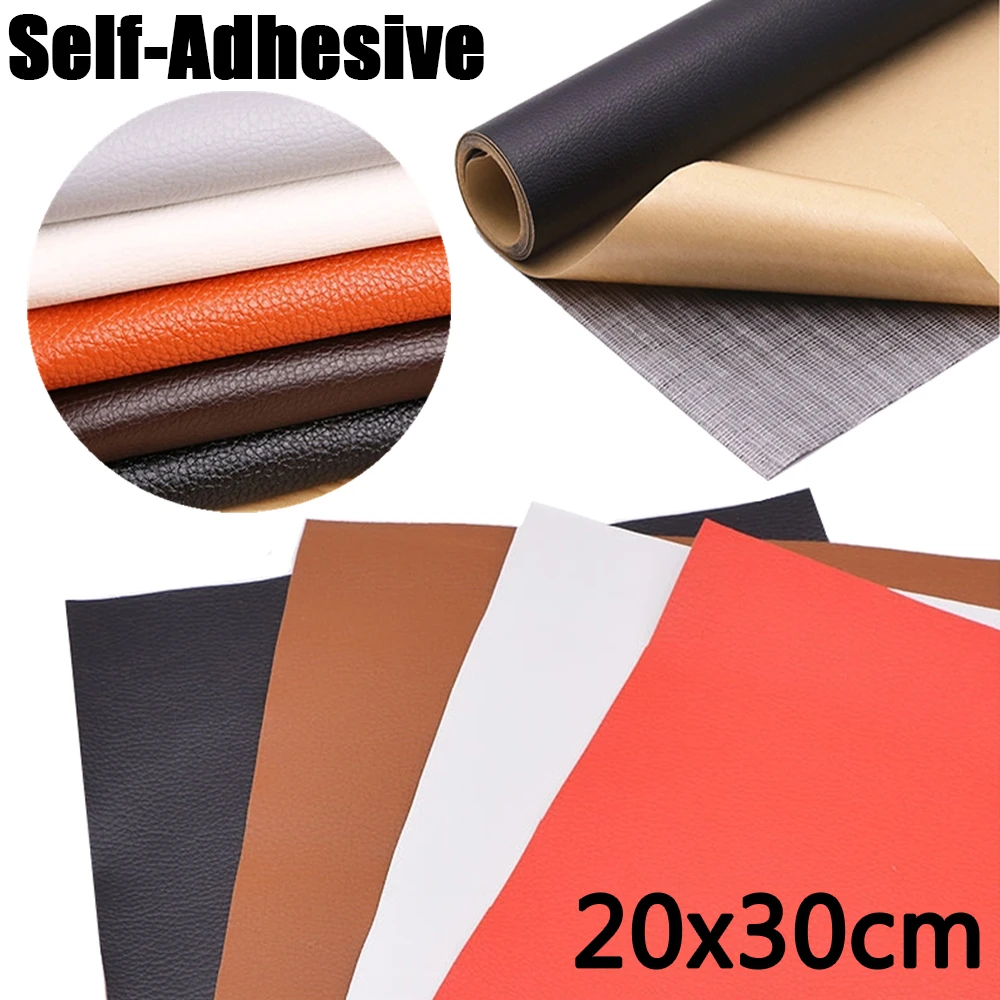 20x30cm Self Adhesive PU Leather Patches Diy Stickers Faux Synthetic