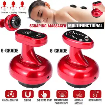 

Electric Cupping Massage Guasha Suction Scraping Slimming Massager Body Device Negative Pressure Meridian Dredge Physiotherapy