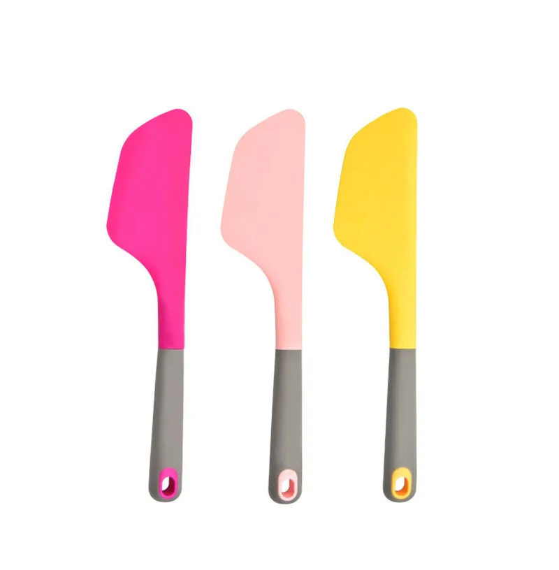Silicone Cake Cream Baking Scraper NonStick Butter Spatula Cutter Chocolate Smoother Heat Resistant Kitchen Pastry Tools Scraper