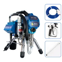 Безвоздушный распылитель Профессиональный безвоздушный распылитель 2500 Вт 495 л безвоздушный распылитель краски машина для нанесения краски