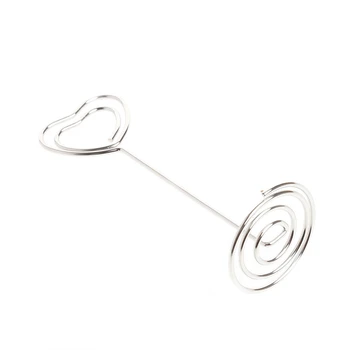 

10Pcs Wedding Favors Place Card Holder Table Photo Memo Number Name Clips Base C63B