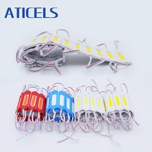 100 шт. 12 В Светодиодные модули 1,5 Вт COB супер яркий светодиодный модуль для дизайнерских символов рекламного света светодиодный знак подсветки