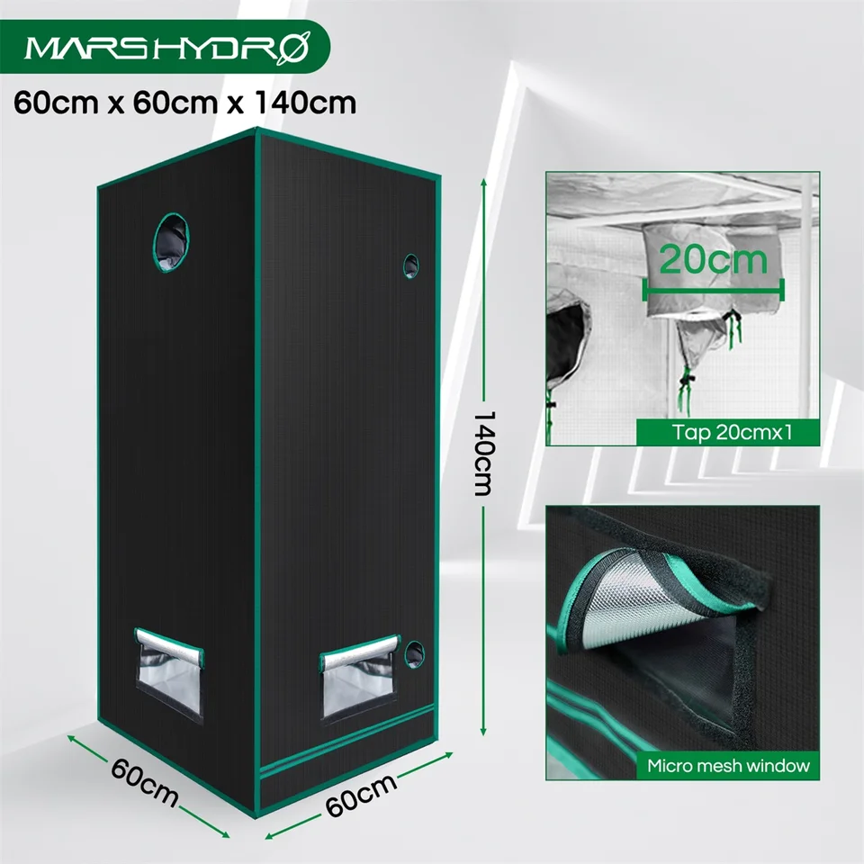 MARS HYDRO TS600W グロウテントキット コンプリートLEDグロー MARS HYDRO TS600W グロウテントキット コンプリートLEDグロー