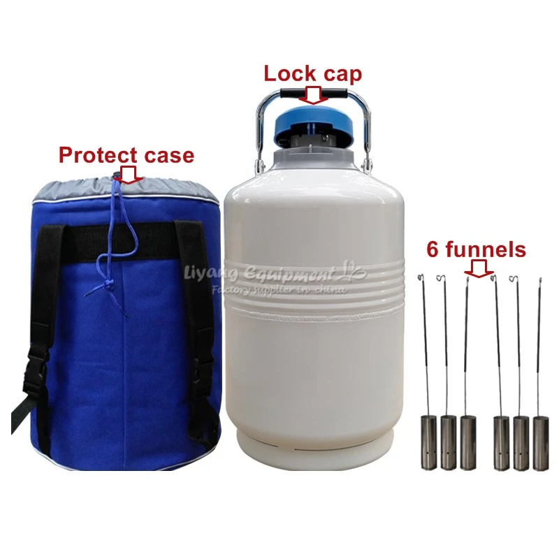  Original FS-06 liquid freeze nitrogen Separator machine built-in oil-free Liquid nitrogen tank 3-10