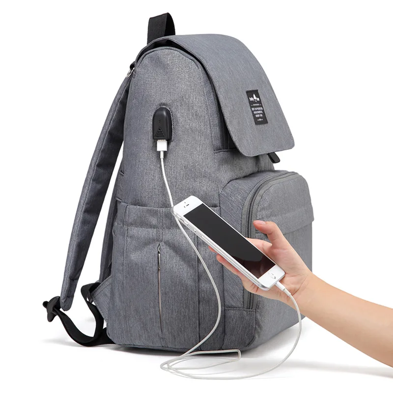 2019 USB сумка для мам многофункциональная детских подгузников рюкзак заботы о