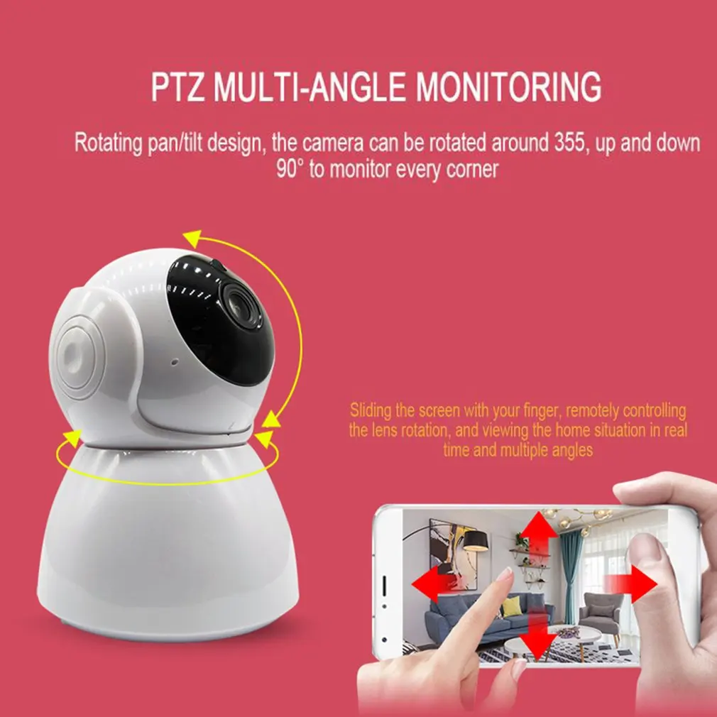 IP di WiFi Della Macchina Fotografica per La Cura Del Bambino Portatile HD Intelligente Senza Fili