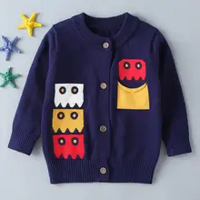 Г. Новогодний свитер одежда для малышей Зимние теплые детские зимние куртки для маленьких девочек и мальчиков теплое пальто вязанная крючком верхняя одежда, свитер