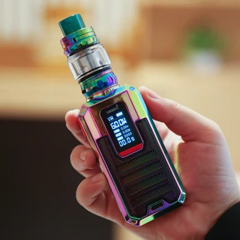 

ORIGINAL Smoant Ladon 225W AIO Kit Powereded by dual 18650 batteries with AIO Sub-ohmTank E-cig vape kit VS Pasito/ Naboo /VINCI