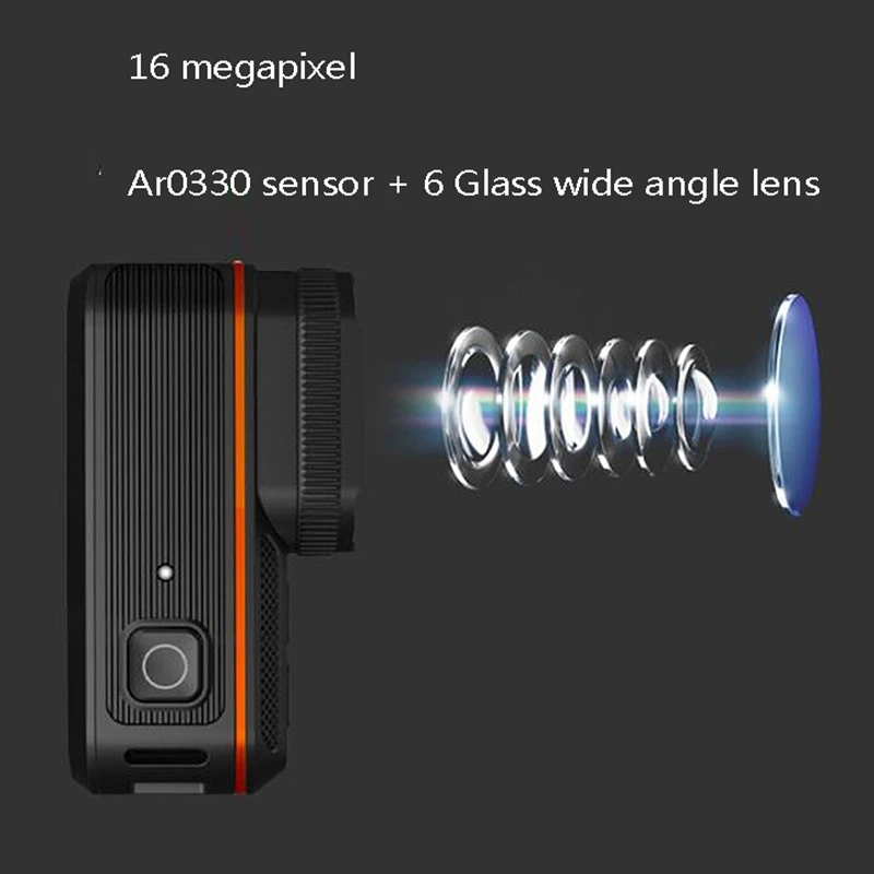 Multifunctional 4K SOS WiFi Flashlight WDR Record