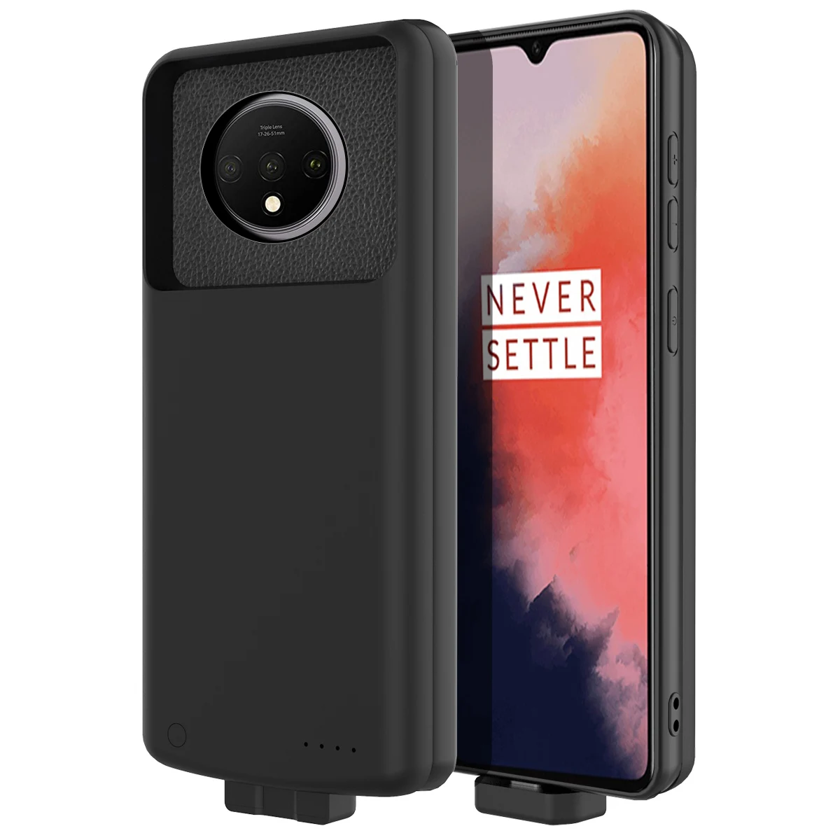 Чехол для аккумулятора 7000 мАч для OnePlus 7 T, магнитное Внешнее зарядное устройство, запасная зарядка, внешний аккумулятор, противоударный чехол One Plus 7 T, чехол