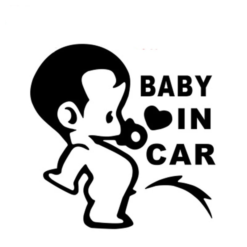 1 шт. Забавный ангел хранитель с крыльями милые светоотражающие наклейки для