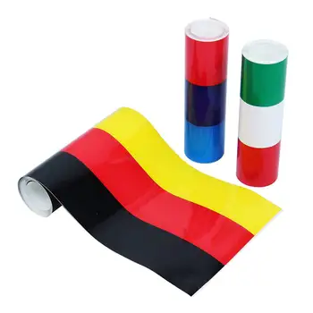 

500x15cm Car Sticker Germany Flag Three Colour Full Body Film window Bumper PVC Decals For BMW